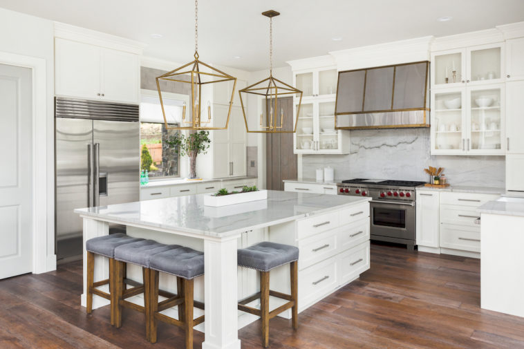 mixed metals in kitchen design