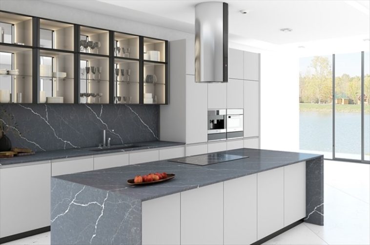 gray quartz countertops