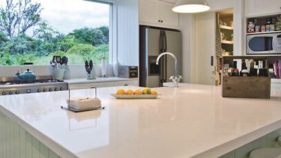 clean quartz countertops